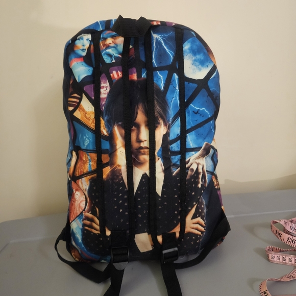 Wednesday Addams Backpack NWOT - Picture 9 of 12